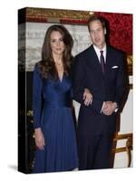 Prince William is to marry Kate Middleton next year, Clarence House has said-null-Stretched Canvas