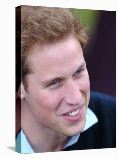 Prince William meets the All Blacks at their Auckland Training Centre, July 2005-null-Stretched Canvas