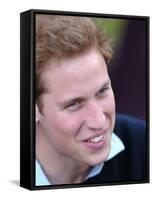 Prince William meets the All Blacks at their Auckland Training Centre, July 2005-null-Framed Stretched Canvas