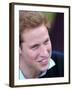 Prince William meets the All Blacks at their Auckland Training Centre, July 2005-null-Framed Photographic Print