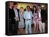 Prince William, Natasha Bedingfield, Tom Jones, Joss Stone and Prince Harry following pop concert i-null-Framed Stretched Canvas