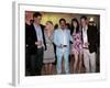 Prince William, Natasha Bedingfield, Tom Jones, Joss Stone and Prince Harry following pop concert i-null-Framed Photographic Print