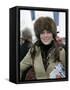 Prince William's girlfriend Kate Middleton seen here arriving at the Cheltenham Festival on Gold Cu-null-Framed Stretched Canvas