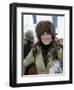 Prince William's girlfriend Kate Middleton seen here arriving at the Cheltenham Festival on Gold Cu-null-Framed Photographic Print