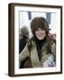 Prince William's girlfriend Kate Middleton seen here arriving at the Cheltenham Festival on Gold Cu-null-Framed Photographic Print