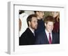 Prince William, sporting a new beard, with his brother Prince Harry as the Royal Family attend a Ch-null-Framed Photographic Print