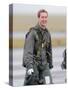 Prince William takes his first solo flight, lesson at RAF Cranwell in Lincolnshire-null-Stretched Canvas