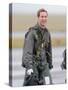 Prince William takes his first solo flight, lesson at RAF Cranwell in Lincolnshire-null-Stretched Canvas