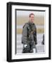 Prince William takes his first solo flight, lesson at RAF Cranwell in Lincolnshire-null-Framed Premium Photographic Print