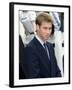 Prince William visits Sighthill in Glasgow September 21, 2001-null-Framed Photographic Print