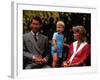 Prince William with his parents on his 2nd birthday, June 1984-null-Framed Photographic Print