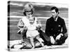 Prince William with Prince Charles and Princess Diana in Australia, April 1983-null-Stretched Canvas