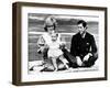 Prince William with Prince Charles and Princess Diana in Australia, April 1983-null-Framed Photographic Print