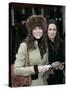 Prince Williams girlfriend Kate Middleton seen here arriving at the Cheltenham Festival on Gold Cup-null-Stretched Canvas