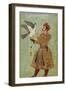 Prince with Falcon-null-Framed Art Print