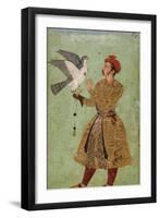 Prince with Falcon-null-Framed Art Print