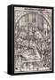 Princely Banquet in Nuremberg, 1491, Germany-null-Framed Stretched Canvas