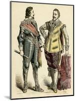 Princely Costume C17Th-null-Mounted Art Print