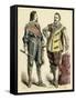 Princely Costume C17Th-null-Framed Stretched Canvas