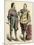 Princely Costume C17Th-null-Mounted Art Print