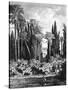 Princely Garden in Cairo, Egypt, 1880-null-Stretched Canvas