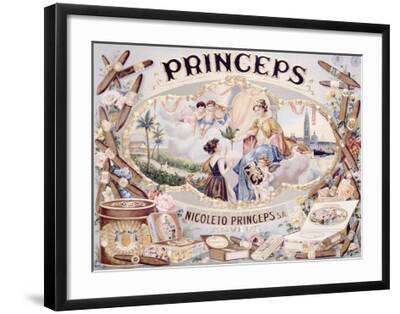 Princeps Cigars--Framed Giclee Print