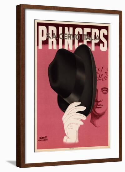 Princeps Poster-Xanti Schawinsky-Framed Giclee Print