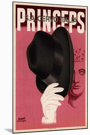 Princeps Poster-Xanti Schawinsky-Mounted Giclee Print