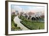 Princes Bridge, Melbourne, Australia, 1912-null-Framed Giclee Print