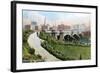 Princes Bridge, Melbourne, Australia, 1912-null-Framed Giclee Print