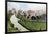 Princes Bridge, Melbourne, Australia, 1912-null-Framed Giclee Print