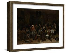 Princes Day-Jan Havicksz Steen-Framed Art Print