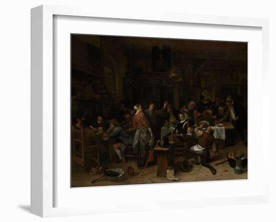 Princes Day-Jan Havicksz Steen-Framed Art Print