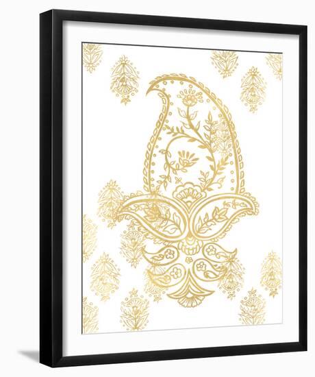 Princes Ornament - Luxe-Loft Studio-Framed Art Print