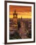 Princes St., Calton Hill, Edinburgh, Scotland-Doug Pearson-Framed Photographic Print