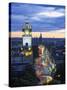 Princes St., Calton Hill, Edinburgh, Scotland-Doug Pearson-Stretched Canvas