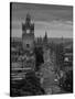 Princes St., Calton Hill, Edinburgh, Scotland-Doug Pearson-Stretched Canvas