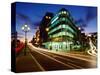 Princes Street and High Street at Dusk, Dunedin, New Zealand-David Wall-Stretched Canvas