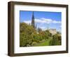 Princes Street Gardens, Edinburgh, Lothian, Scotland, Uk-Amanda Hall-Framed Photographic Print