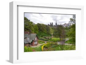 Princes Street Gardens in Edinburgh, Scotland-PlusONE-Framed Photographic Print