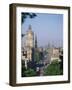 Princes Street Including the Waverley Hotel Clock Tower, Edinburgh, Lothian, Scotland, UK-Richardson Rolf-Framed Photographic Print