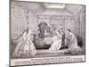 Princess Alexandra Preparing for Her Wedding Ceremony, 1863-null-Mounted Giclee Print