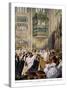 Princess Alexandra's and Prince Edward's Wedding, St Georges Chapel at Windsor-Robert Dudley-Stretched Canvas