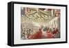 Princess Alexandra's Arrival at Bricklayers' Arms Station, Bermondsey, London, 1863-null-Framed Stretched Canvas