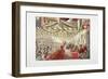 Princess Alexandra's Arrival at Bricklayers' Arms Station, Bermondsey, London, 1863-null-Framed Giclee Print