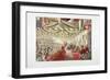 Princess Alexandra's Arrival at Bricklayers' Arms Station, Bermondsey, London, 1863-null-Framed Giclee Print