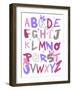 Princess Alphabet 1-Marcus Prime-Framed Art Print