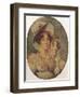 Princess Amelia of Brunswick and Her Daughter Princess Charlotte, 1919-George Hayter-Framed Giclee Print