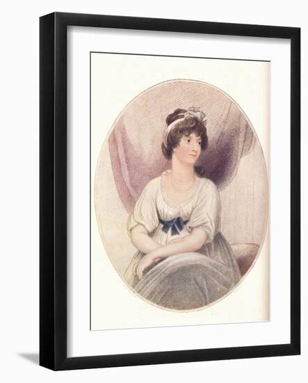 Princess Amelia, Youngest Daughter of King George III-William Beechey-Framed Giclee Print
