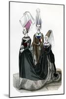 Princess and Ladies in Waiting, 1470 (1882-188)-Gautier-Mounted Giclee Print